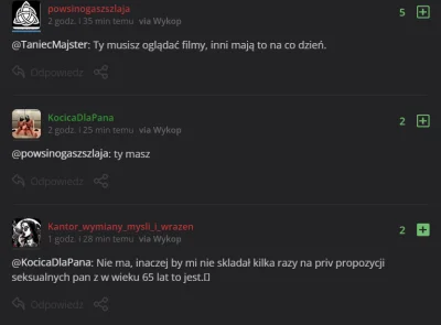 rolnik_wykopowy - >@powsinogaszszlaja: Za to ty wchodzisz na wykop żeby się komuś poc...