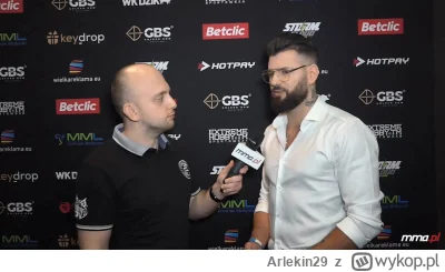 Arlekin29 - Walka 9/10, aż dostałem ełekcji
#ksw