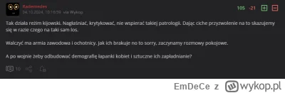 EmDeCe - @Rademedes: tak, tak konfokacapie. Że też bolszewiom twojego pokroju takie r...