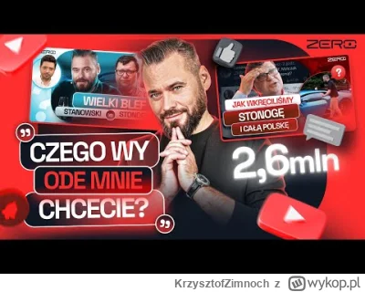 KrzysztofZimnoch - Spoko próba manipulacji. Myślę, że 7/10 których miało wątpliwości ...