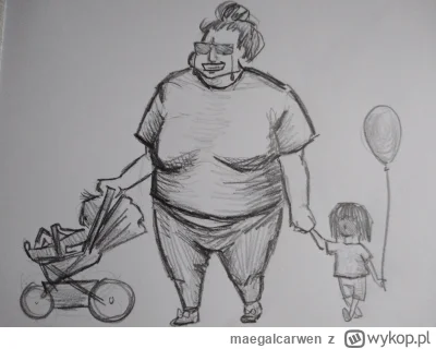 maegalcarwen - Symulacja. Ołówek #wyzwanieplastyczne #rysujzwykopem