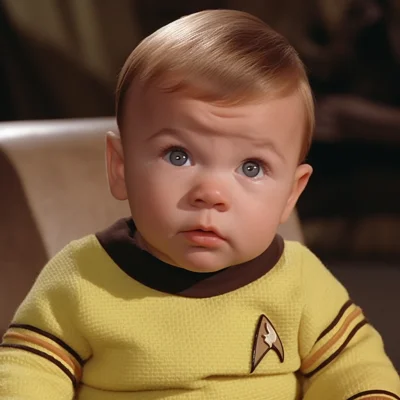 acidd - Jest baby Yoda to może być baby Kirk :P
#startrek #midjourney