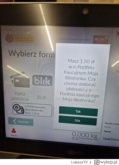 LukaszTV - Aktualizacja do wczorajszego postu z kaucją w Biedronce
Skanując aplikację...