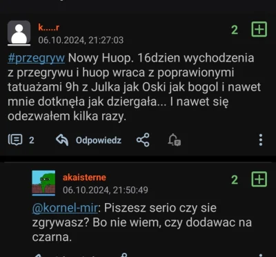 Miteora - #przegryw patrz @schizoid500 @uciekinierzplantacji_janusza z kim się zadawa...