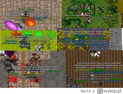 Szr1h - W życiu może i szczęścia nie mam, ale chociaż w tibijce sie udaje. Codziennie...