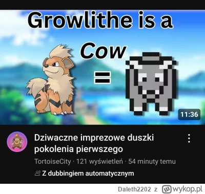 Daleth2202 - @Tyrande tutaj filmik o Pokemonach i każde słowo źle przetłumaczone opró...