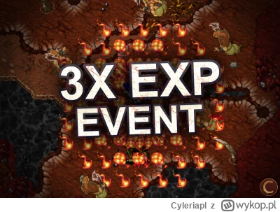 Cyleriapl - 3x Exp Event trwa do niedzieli na Cyleria OTS 🚀

#tibia #tibiazwykopem #...