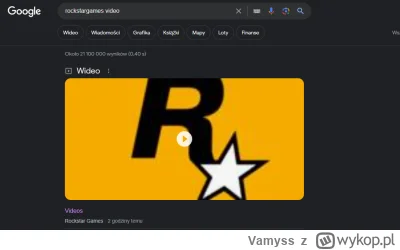 Vamyss - Ale #!$%@?ło dzisiaj spekulacji xD. Jak wpiszecie w google rockstargames vid...