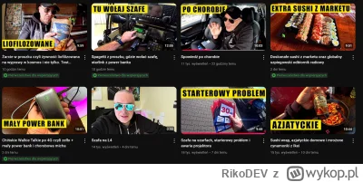 RikoDEV - Od roku gruby znikł mi z algorytmu polecającego youtube mimo subskrypcji, t...