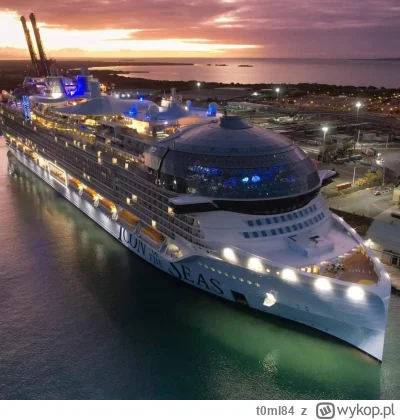 t0mI84 - Zdjęcie nie moje, ale tak wygląda w portoryko największy statek pasażerski ś...