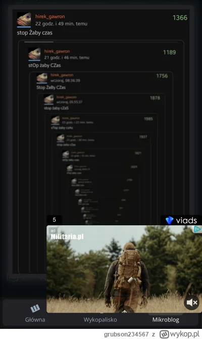 grubson234567 - Ej białek, czy was już kompletnie poje**** ? 
Świetny patent z tą rek...