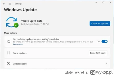 zloty_wkret - #!$%@?łbym na amen aktualizacje Windows, ale się nie da
#windows #softw...