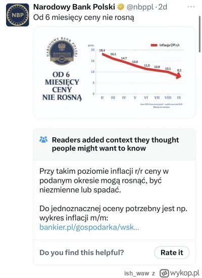 ish_waw - NBP - pierwsza polska instytucja państwowa oflagowana na Twitterze jako roz...