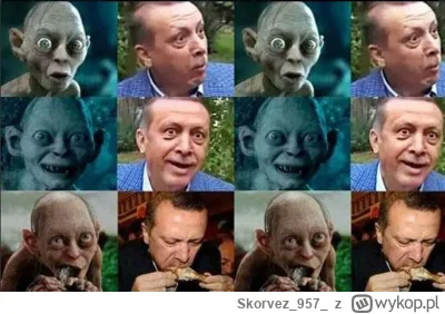 Skorvez957 - Erdogan=Gollum, Putin=Dooby, Netanjachu=Hitler, Xi=Puchałke, Jp2 = besti...