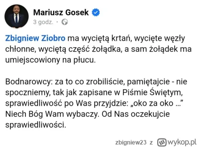 zbigniew23 - Stan zdrowia Zera 
#heheszki #bekazprawakow #polityka