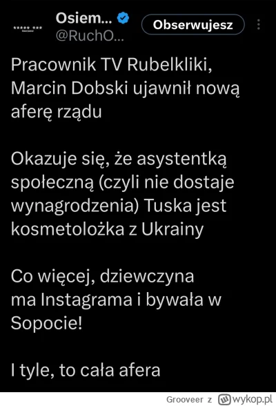 Grooveer - Trolle pisowskie i ruskie robią aferę z niczego