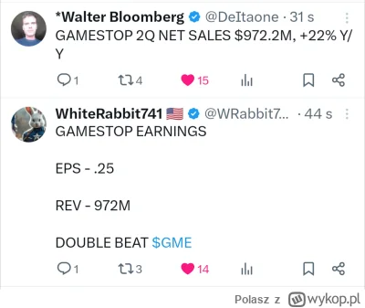 Polasz - #gme 
(⌐ ͡■ ͜ʖ ͡■)