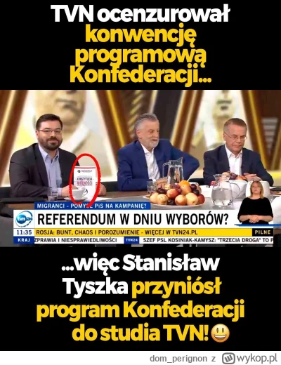 dom_perignon - Ban dla Konfederacji w TVP trwa już ponad rok, teraz powoli przyłącza ...