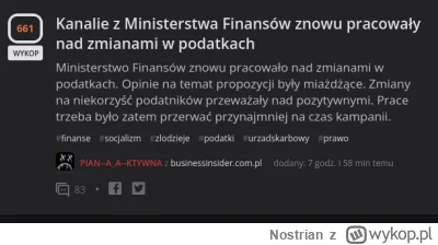 Nostrian - Jeśli ktoś jest ciekawy dlaczego PiS wygra kolejne wybory, to podaję czym ...