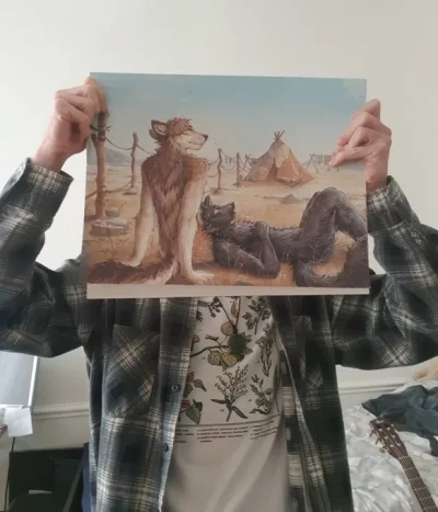 Fennrir - Najlepsze że to są akwarele
https://twitter.com/Akatan_art/status/180203737...