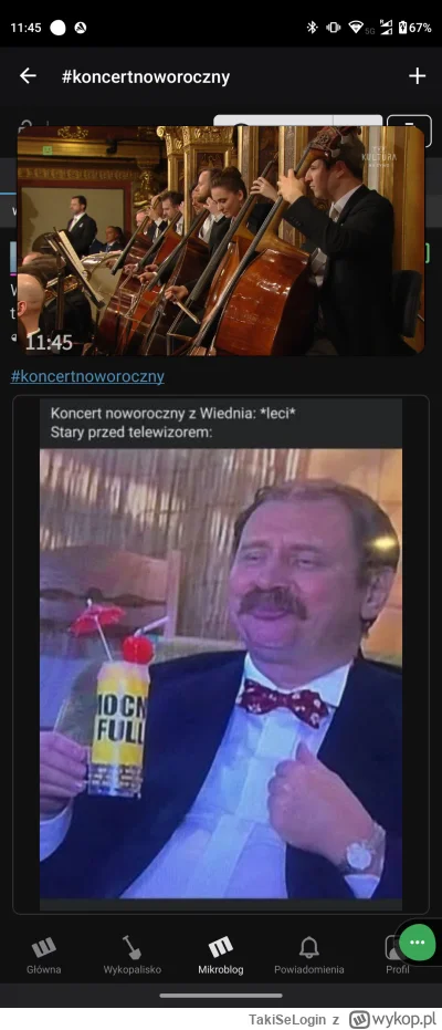 TakiSeLogin - #koncertnoworoczny 
To ja teraz odchamiam się na cały rok, jednocześnie...