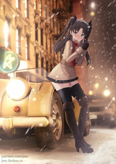 LatajacaPapryka512 - #randomanimeshit #anime #fate #fatestaynight #rintohsaka