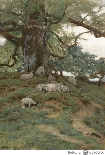 Bobito - #obrazy #sztuka #malarstwo #art

Owce odpoczywające pod drzewem - John Dawso...