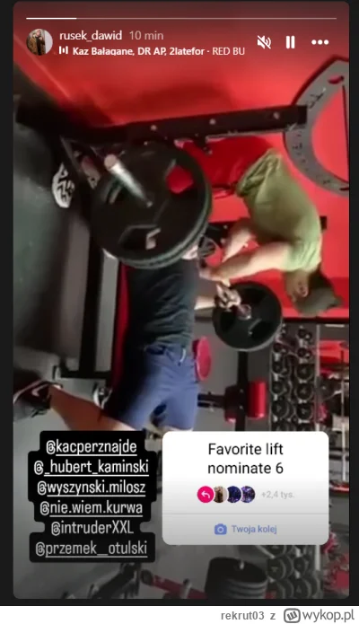 rekrut03 - #mikrokoksy 
Siema,
@IntruderXXL nie wiem czy śledzisz ig ale "ktoś" Cie n...