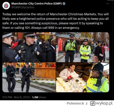 Pshemeck - Ciekawe czemu angielskie jarmarki bożonarodzeniowe muszą być ochraniane pr...