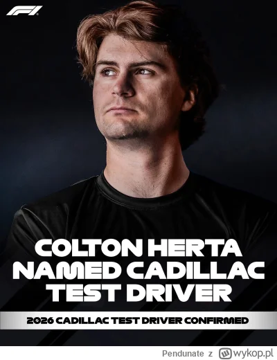 Pendunate - Colton Herta z #indycar zawita do #f1 jako kierowca testowy!