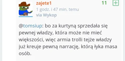 A.....a - Ej @zajete1 opowiedz nam o tym jak Konfederacja w tajemnicy zaprzedała się ...