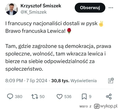 waro - To jest jednak nieformowalny kretyn.

Melenchon opowiada się za wyjściem Franc...