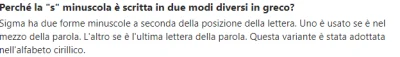 timek1119 - @kurazjajami: Jeśli Włosi nie kłamią to "ς" zapisywana jest tylko, jeśli ...