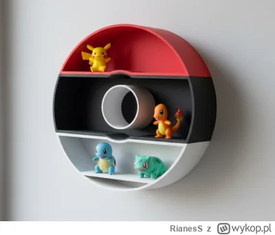 RianesS - Hej. Zrobiłem taką półkę na małe figurki i wrzuciłem projekt na makerworld....