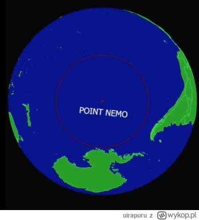 uirapuru - Punkt Nemo (48°52'6" S 123°23'6" W), czyli oceaniczny biegun niedostępnośc...