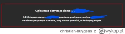 christian-huygens - @wojtker: @Dasiek12 Zaraz pod tym komunikatem wisi

PS Gdybyśmy b...