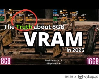 10129 - >Także do 1080p może ci wystarczy
w niektórych grach już w FHD na średnich ni...