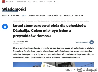 uh29 - @uh29: i gazeta.pl - powiazana z wyborcza. wirtualne fakty wypokowe jakoby wyb...