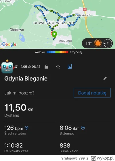 Yratsjowt_799 - 97 717,51 - 11,50 = 97 706,01

Dzisiejszy trening tragedia. Wczoraj z...