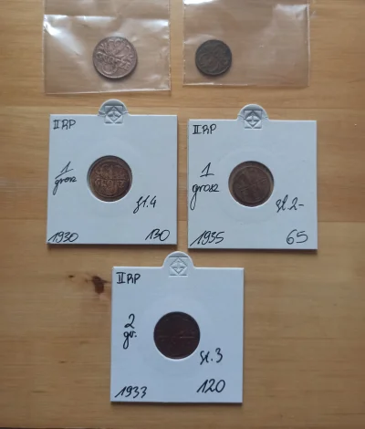 picasssss1 - I kolejne groszaki do kolekcji ʕ•ᴥ•ʔ 

#numizmatyka #monety #hobby