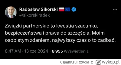 CipakKrulRzycia - #sikorski #polityka #polska #zwiazki 
Jeżeli coś takiego napisał dz...