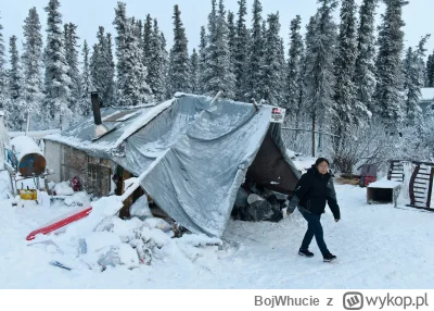 BojWhucie - >jak oni na tej Alasce, Dakocie, Montanie dają radę zimą w tych namiotac
...