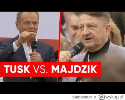 Stabilizator - Fanatyczni Wyborcy tuska czyli emeryci i pytania R. Majdzika byłego op...