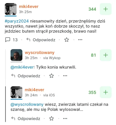 Krupier - @marcelus naczelny ojkofob zaraz pod twoim wpisem już się odpalił.