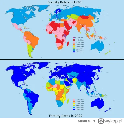Miniu30 - @Pirat997: chyba z Afryki Subsaharyjskiej dzietnosc spada globalnie od deka...