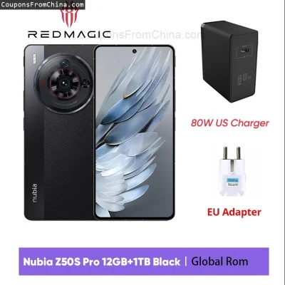 n____S - ❗ ZTE Nubia Z50S Pro 5G 16GB 1TB Snapdragon 8 Gen 2 120 Hz [EU]
〽️ Cena: 533...