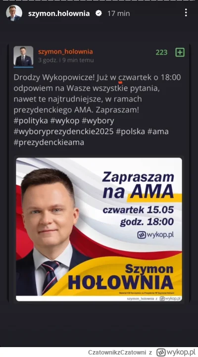 CzatownikzCzatowni - #polityka ( ͡° ͜ʖ ͡°)