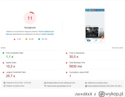 JaredXxX - Speedtest naszego nowego #wykop (wersja na komórki)

Muszę przyznać, że da...