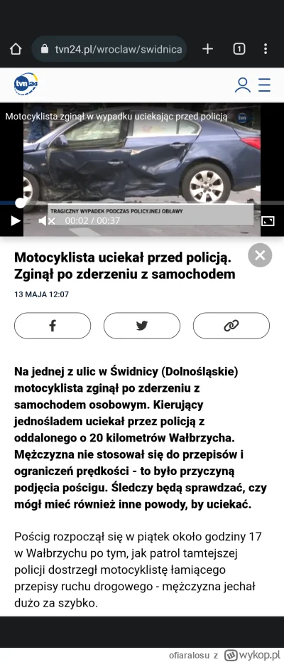 ofiaralosu - #polskiedrogi no i kur prawidłowo. jednego potencjalnego zabójcę mniej. ...