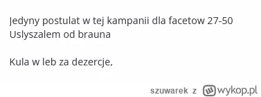 szuwarek - @schabowy01: mało tego, w ostatnich wyborach prezydenckich kiedy wszyscy p...